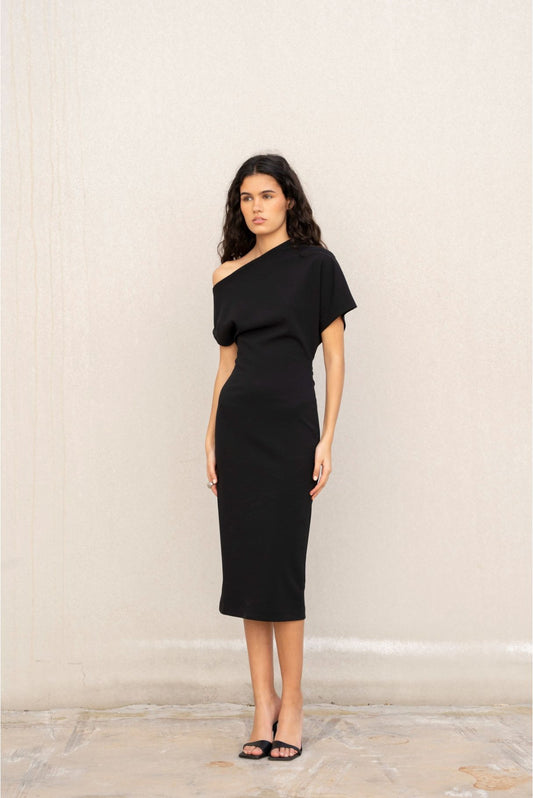 VESTIDO ASIMETRICO