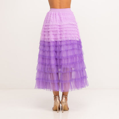 FALDA MULTI VOLANTES DEGRADE