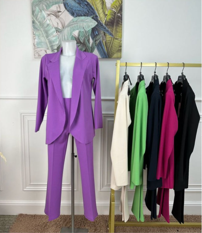 JUEGO DE CHAQUETA ELASTIZADO
