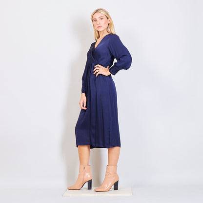 VESTIDO LARGO SATEN