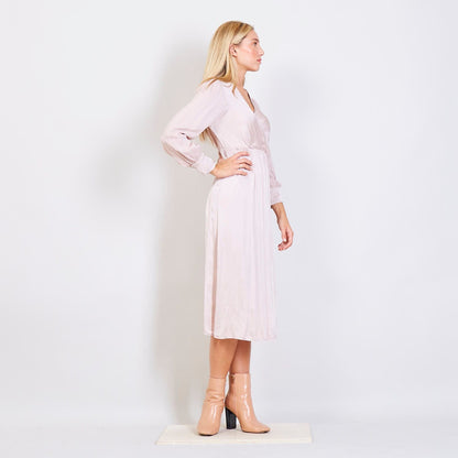 VESTIDO LARGO SATEN