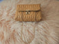 BOLSO PIEL SINTÉTICO COLOR CAMEL