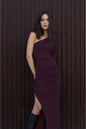 VESTIDO MIDI ASIMETRICO