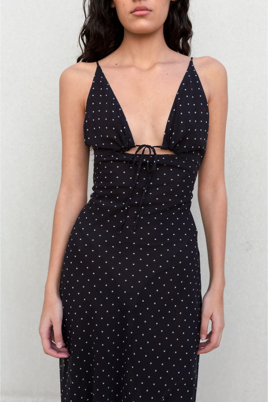 VESTIDO MIDI ESTAMPADO